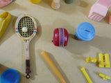 Vintage Dollhouse Furniture and Accessory Lot (37) Pieces Plastic