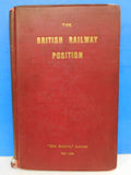 British Railway Position, The By George Paish Hard Cover 1902