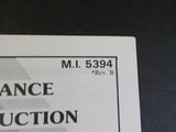 EMD Maintenance Instructions MI 5394 Rev B Wheel of sprocket slip relays