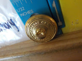 Button SP Southern Pacific? Waterbury Gold in color  Large