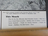 Model Railroader Magazine 1934 November Milw Rd streamline coaches Freight car t