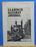 Llanfair Railway Journal #31 January 1969 #31 includes supp