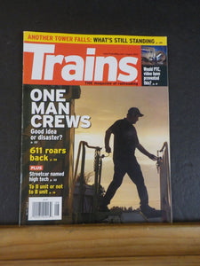 Trains Magazine 2015 August One Man Crews