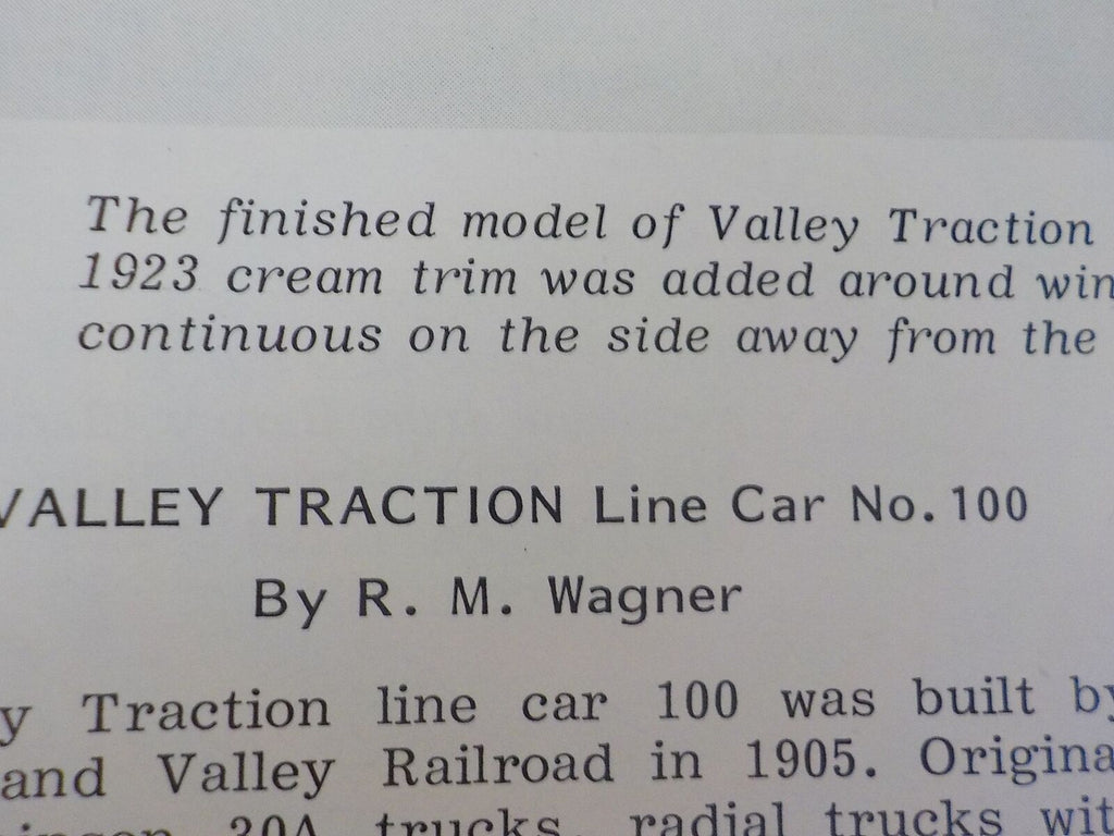 Trolley Talk #156 1983 April Valley Traction – RailroadTreasures