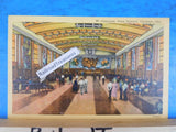 Postcard Concourse Union Terminal,Cincinnati, Ohio Card #25