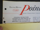EMD Pointers 1965 July 6 Cleaning instsruictions locomotive and engine air filte