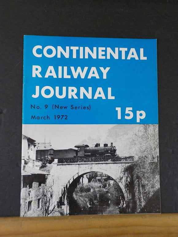 Continental Railway Journal #9 March 1972 South African Round-Up