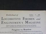 Brotherhood of Locomotive Firemen and Enginemen’s Magazine 1936 October UP steam