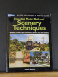 Essential Model Railroad Scenery Techniques by Pelle K. Soeborg Soft Cover 2009