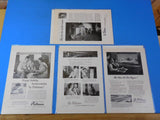 Ads Pullman Company Lot #4 Advertisements from various magazines (10)