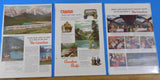 Ads Canadian Pacific Railroad Lot #8 Advertisements from various magazines