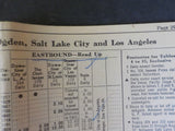 Union Pacific public timetable 1959 Fall Winter