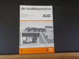 Der Modelleisenbahner 1972 Marz 3/72 Trade journal for model railroaders