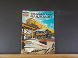 How and Why Wonder Book of Trains and Railroads    Soft Cover