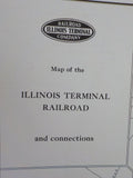 Illinois Terminal Railroad Lot Serving the Heart of the Nation map/prints