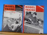 Model Trains Complete Year 1954 11 Issues  No Feb