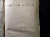 Never Again by W S Mayo Hard Cover 1873 714 Pages Cover damage