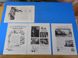 Ads Southern Pacific Railroad Lot #2 Advertisements from various magazines (10)
