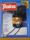 Trains Magazine 1989 December Trains in church Amtraks employees get you home