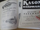 Kason Hardware Catalogue No 42 Refrigerator and Store Fixture Hardware 1939