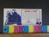 Ink Blotter Pad Engine of War by Association of American RRs Circa 1940s