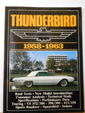 Thunderbird 1958-1963 Road Tests Consumer Analysis Specifications SC
