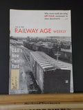 Railway Age Weekly 1962 July 2 C&O Twin Yard Using off road equipment - derailme