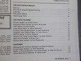 Rail Pace News Magazine 1995 October Railpace Finger Lakes Railway Adirondack Sc
