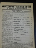Miniature Railroading 1940 August September Vol 3 #3 Magazine