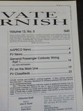 Private Varnish Issue 40 1991 September October Amtrak & AAPRCO working together