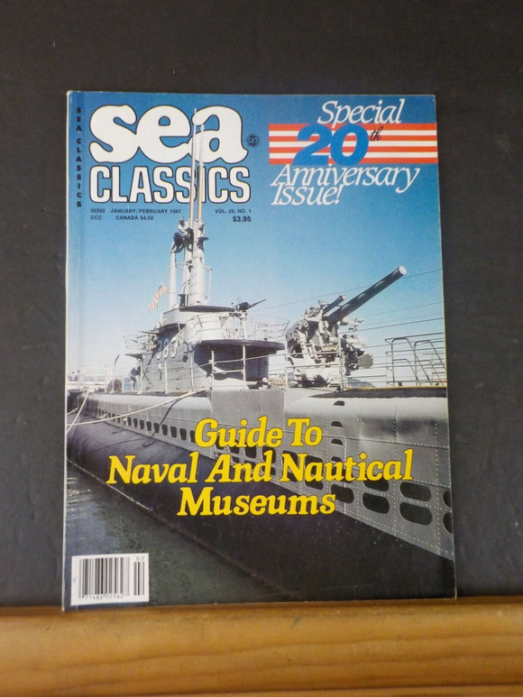 Sea Classics V20 #1 1987 Jan/Feb Special 20th Anniversary Issue