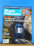 Model Railroader Magazine 1998 January Virginia & Ohio expands Building scenery