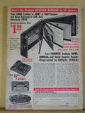 Railroad Magazine 1942 Nov CA lines Cap Stack Frt Cars Covers Loose