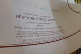 MAP Transportation Planning Maps New York State LOT of 3 Maps North West Central