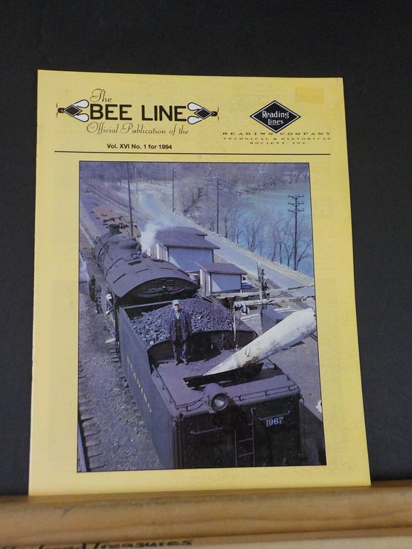 Bee Line Reading Co Historical Society 1994 V16 #1 Continuous Welded Rail Train