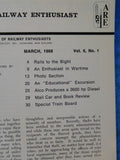 Australian Railway Enthusiast 1968 March Vol.6 #1 Rails to the Bight