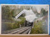 Postcard State Line Tunnel, Berkshire Hills Mass. Card #11930 Postmark 1908