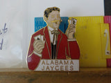 Jaycees Alabama Riverboat gambler Young Red jacket Cards       PIN