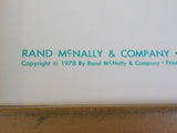 Handy Railroad Atlas of the United States 1978 Rand McNally Railroad Maps