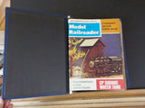 Model Railroader Magazine Complete year in MR blue binders 1973  12 issues