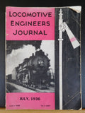 Locomotive Engineers Journal 1936 July Employee Magazine Controlling Heat Energy