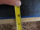 Model Railroader Magazine Binders 5 approx 5 inch binders with rods Blue USED