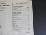 Official Railway Guide 1993 May North American Travel Edition
