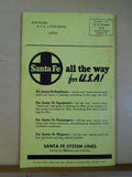 Everymans Almanac 1944 Presented by Santa Fe System Lines SC