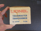 Lionel Trainmaster Transformer with instructions    BOX ONLY  10244