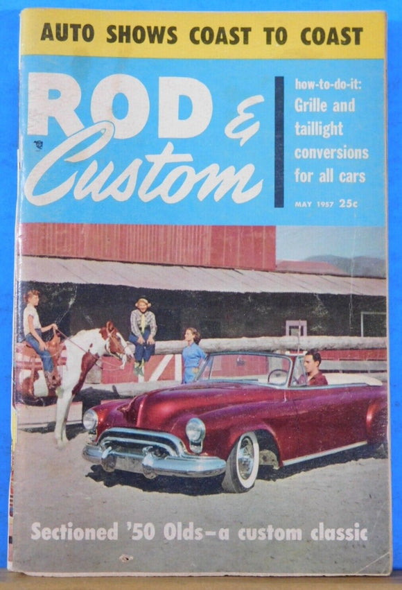Rod & Custom 1957 May Grille and taillight conversions for all cars