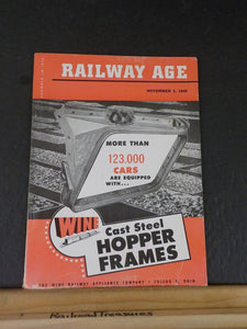 Railway Age 1949 November 5 Santa Fe revamps largest freight Yard Electro-Motive