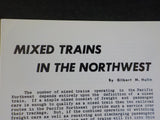 Pacific News #76 1968 February Rayonier diesels WP Mixed trains in the NW