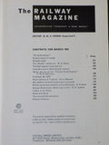 Railway Magazine 1963 March Inclement weather Royal saloons of Thailand
