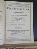 Official Guide of the Railways 1967 November US Canada Mexico Cuba Puerto Rico